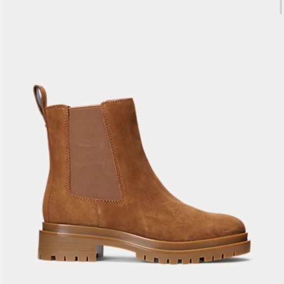 Ralph Lauren Corrine suede booties! - NWOT - Picture 1 of 9